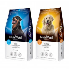 뉴트리웰 맥스 패밀리 중대현경용 강아지사료 15kg