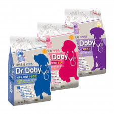 닥터도비 전연령 강아지사료 3종 (2kg/5kg)
