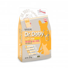 닥터도비 퍼피앤맘 강아지사료 2kg