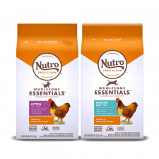 뉴트로캣 1세이상/1세이하 실내묘용 닭고기와 현미 1.36kg