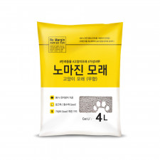 노마진 모래 가성비 벤토나이트 고양이모래 4L 무향