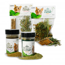 퀸오브캣닢 마따따비 캣닢 분말 스틱 4종 모음