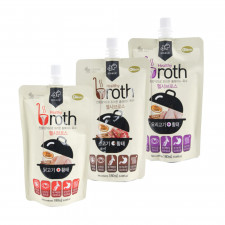 헬시브로스 강아지/고양이 보양간식 건강육수180ml 3종