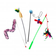 슈퍼캣 고양이 낚시대 막대 장난감 모음