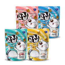 고집 고양이 스낵 크런치 간식 60g 4종