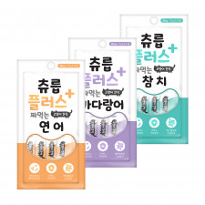 츄릅플러스 고양이 습식 파우치 간식 60g 3종