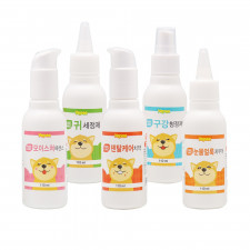 예삐 퓨어케어 강아지 목욕/위생용품 5종