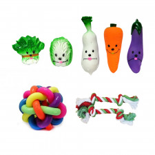 강아지 삑삑이 실타래 공 스트레스해소 장난감 모음