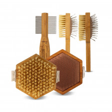 버츠비 강아지/고양이 빗 슬리커 브러쉬 모음