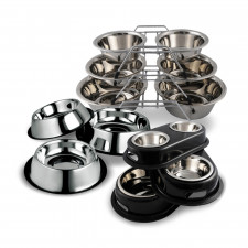 앙쿨 강아지/고양이 스테인리스 밥그릇 식기 모음