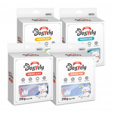 독블리 하트트릿 강아지 간식 210g 4종