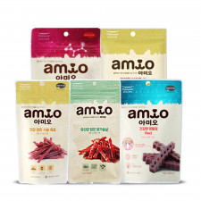 아미오 강아지 건강 트릿 육포 덴탈 간식 모음