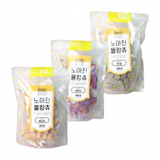 노마진 몰캉츄 강아지 대용량 기능성 덴탈 간식 400g 3종