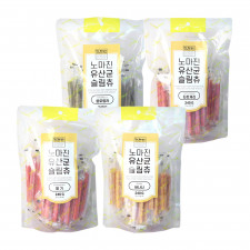 노마진 유산균 슬림츄 강아지 덴탈 간식 240g 4종