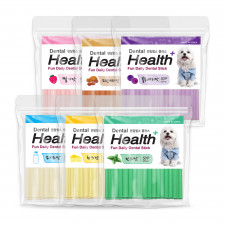 덴탈헬스플러스 강아지 덴탈간식 50P 6종