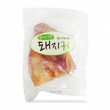 국산 수제간식 콜라겐 듬뿍 돼지귀 1P