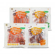 웅자 고기먹고 껌먹고 덴탈간식 200g 4종