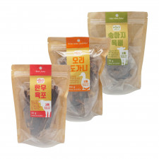 맘스 수제간식 건조 육포 뼈간식 3종 모음